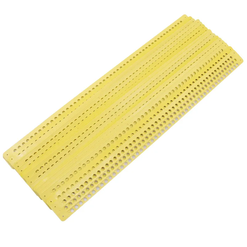 100 Pcs Plastic Pollen Trap Catcher Beekeeping Apiculture Tools Bee Hive Entrance Beekeeping Equipments New Beekeeping Supplies