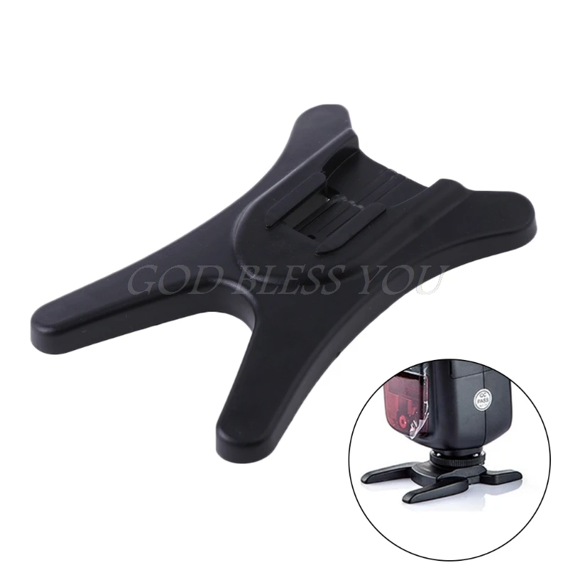 

Camera Flashes Accessories Studio Flash Light Tripod Stand 1/4" Screw Head Hot Shoe Bracket Holder