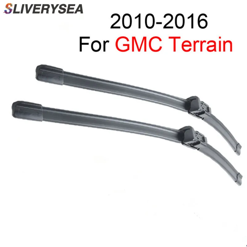 

SLIVERYSEA Wiper Blade For GMC Terrain 2010-2016 24''+17'' High Quality Iso9001 Natural Rubber Clean Front Windshield CPC125