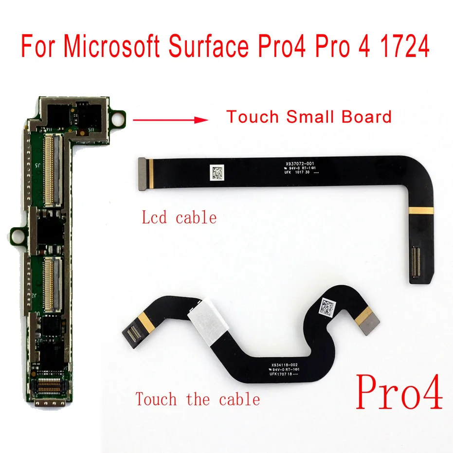 Сменный кабель STARDE для microsoft Surface Pro4 Pro 4 1724 сенсорный ЖК-дисплей гибкий кабель Разъемы маленькая плата контроллера