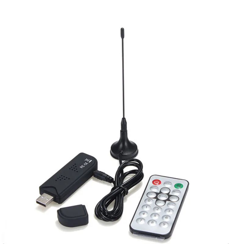 RTL-SDR/FM+ DAB/DVB-T USB 2,0 мини цифровая телевизионная Флешка ключ доступа dvbt SDR с RTL2832U& R820T тюнер ресивер+ пульт дистанционного управления Управление