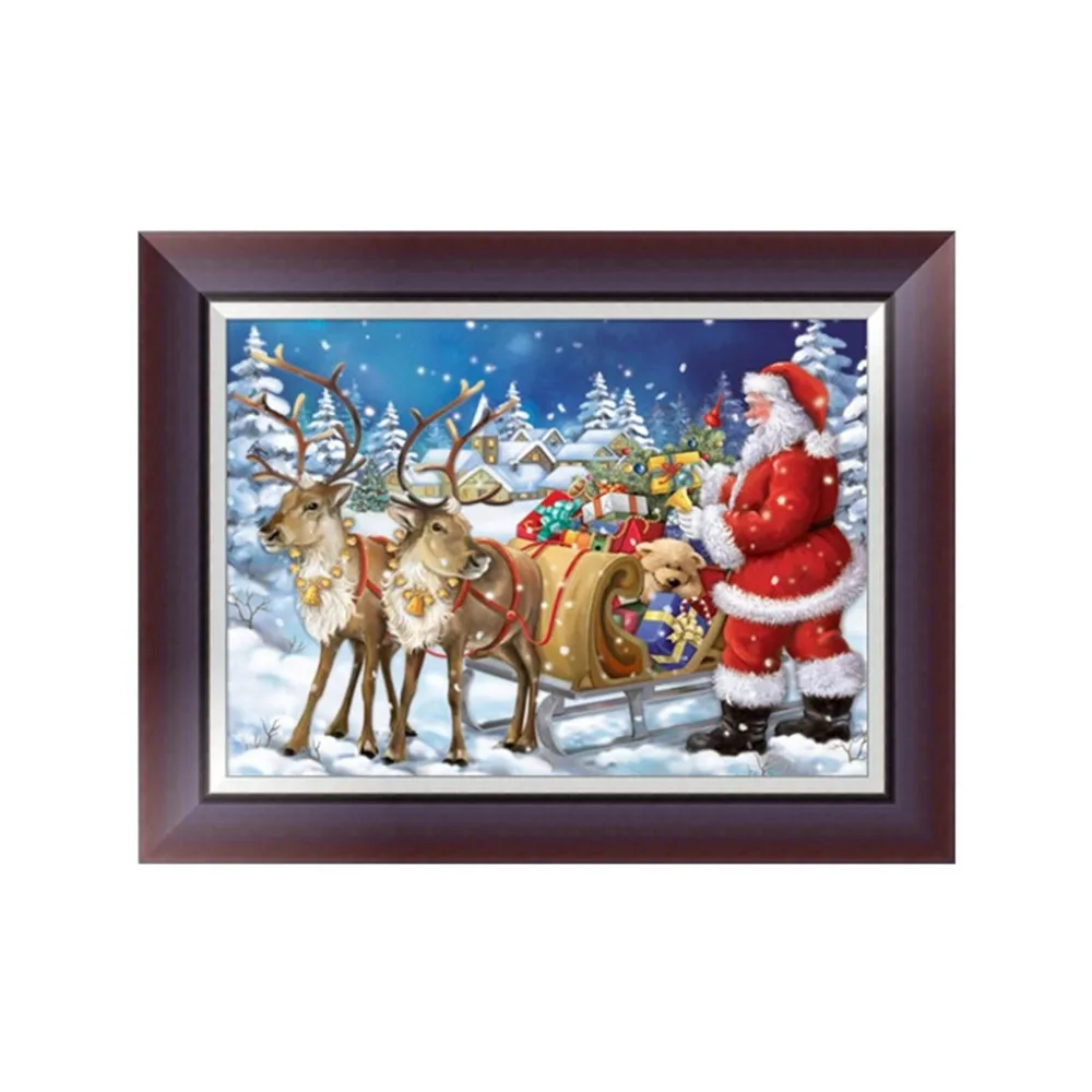 5D Christmas Diamond Embroidery,Diamond Painting,Cross Stitch,3D