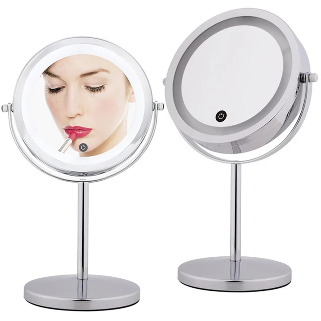 7 Inch 10x Magnifying Make up Mirror Touch Screen LED Lighted Makeup
