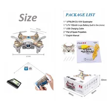 Cheerson cx-10w New Pocket Flying Drone with 0.3mp Wifi Camera Mini Remote Control FPV Quadcopter 6-Axis Gyro Headless Mode Toys