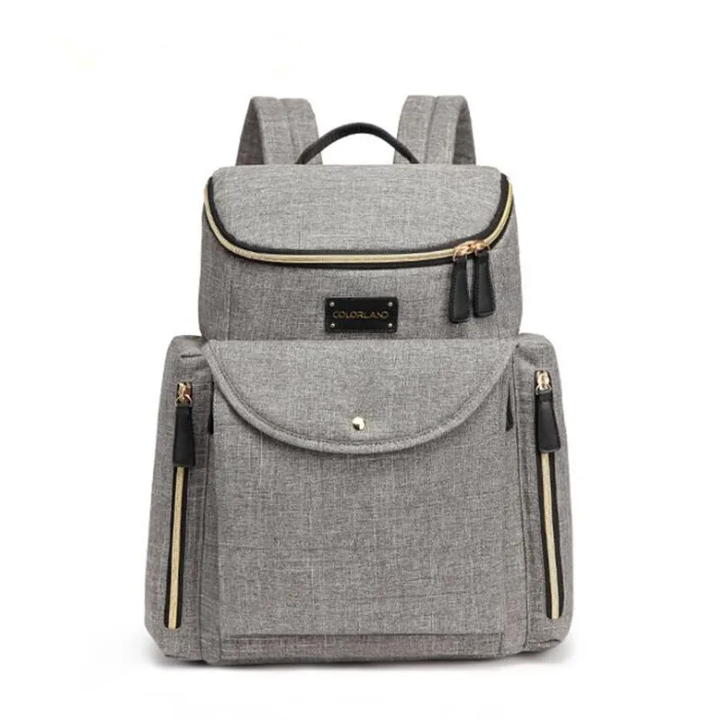 

Colorland Baby Bag Fashion Nappy Bags Large Diaper Bag Backpack Baby Organizer Maternity Bags For Mother Handbag Baby Nappy