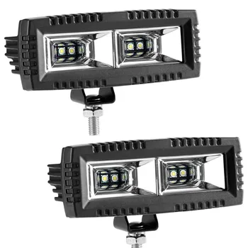 

Krator 2PCS 40W Flood Led Light Bar Led Pods 2200 Lumens 6500K Off Road Backup Driving Lights Fog Lamp for SUV Bumper ATV