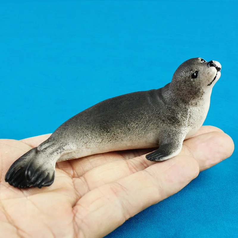 Pvc Padat Realistis Singa Laut Seal Anjing Laut Model Organisme