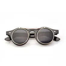 Gafas de sol de Steampunk 2019 Goth gafas de sol Retro Para hombres y mujeres gafas de sol de moda Vintage de vapor punk