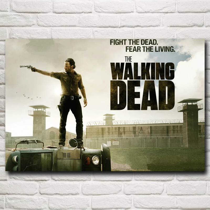 The Walking Dead Rick 24/" x 36/" poster print