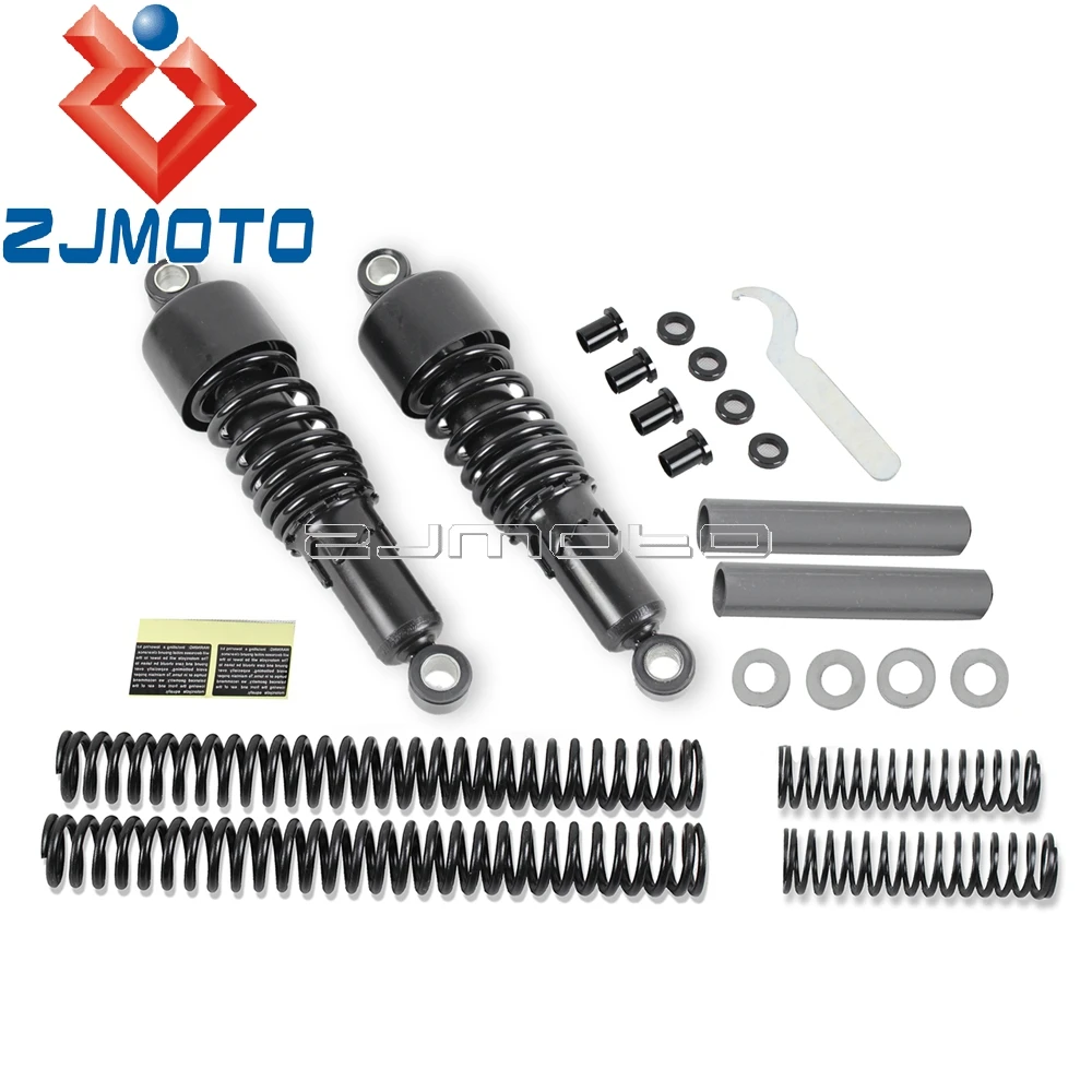 Front Rear Lowering Slammer Suspension Drop Kits For Harley Road King Ultra Classic Electra