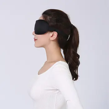 

Travel 3D Eye Mask Sleep Soft Padded Shade Cover Rest Relax Sleeping Blindfold EK-New
