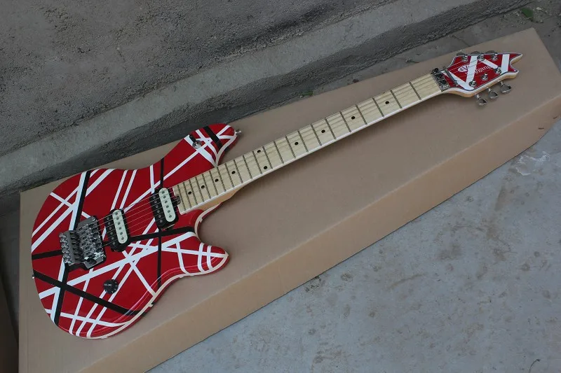 

Free Shipping Top Musical instruments EVH Wolfgang Electric Guitar Red evh guitar with tremolo