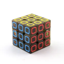 Размеры Волшебные кубики Головоломки 3x3x3 Stickerless гладкой Скорость Cube Развивающие игрушки для детей и взрослых
