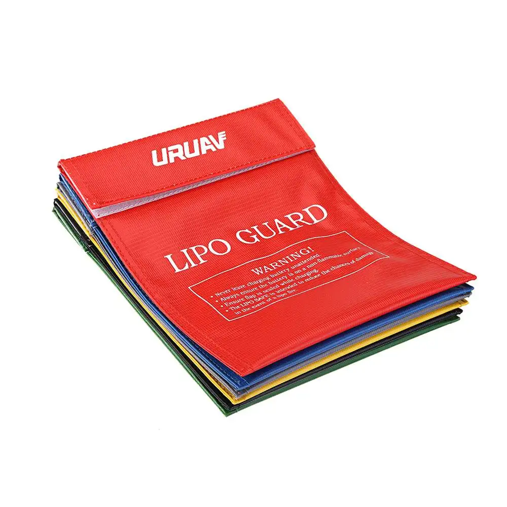 22X18 мм URUAV огнестойкий взрывозащищенный перезаряжаемый LiPo аккумулятор Портативный LiPo аккумулятор безопасности сумка для RC модели запасные части