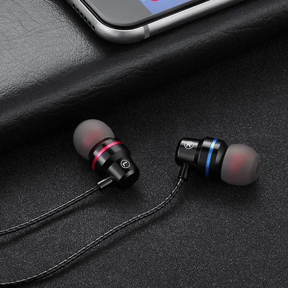 

SOONHUA 1.2m Type C Universal Earphones HiFi Stereo Sounding Headset Soft Silicone Earbuds Headphone With Mic For iPhone Samsung