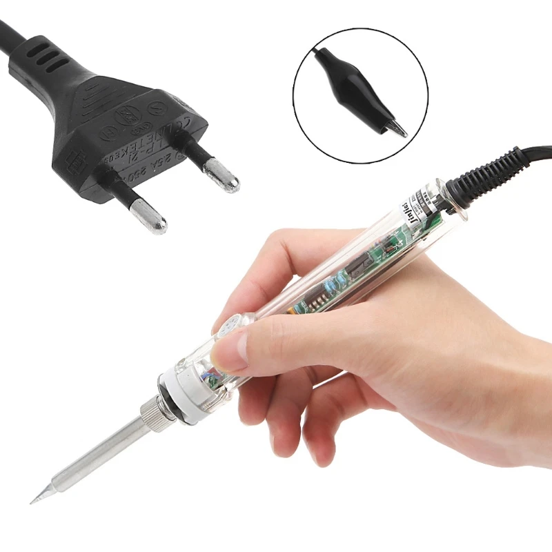907 Adjustable Constant Temperature Electric Soldering Iron Lead free