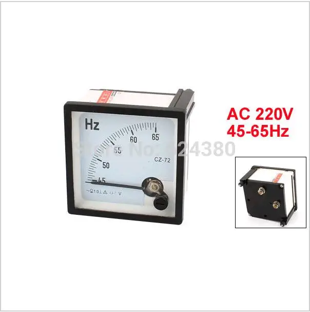 Shexton Frequency Tester Square Panel Frequency Meter 45-55Hz AC 380V 1.5 High Accuracy Frequency Tester Shexton Frequency Tester Square Panel Frequency Meter 45-55Hz AC 380V 1.5 High Accuracy Frequency Tester