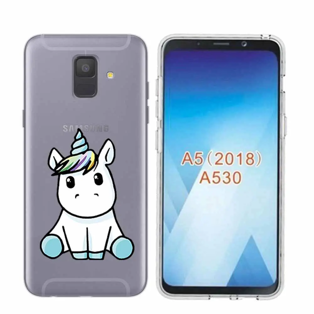 Arvin Paniting Case FOR Samsung A5 Adorable Animals Case FOR Samsung A6 Plus 2018 Smart Back Protective Phone Cover FOR A3 A7 A8