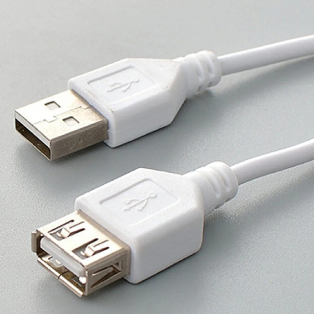 

80/150cm USB Extension Cable Super Speed USB 2.0 Cable Male to Female Data Sync USB 2.0 Extender Cord Extension Cable
