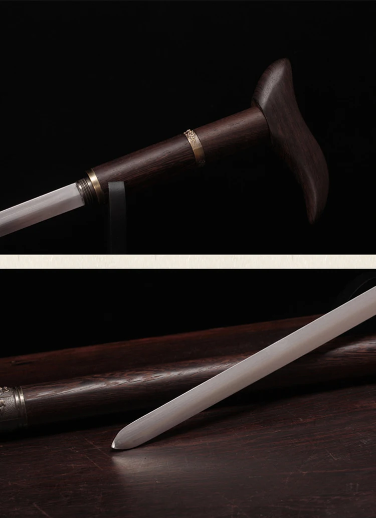 Костыли Меч альпенштоки меч тростника Кассия сиамеа деревянная оболочка 93 см длина подарок деревянная трость