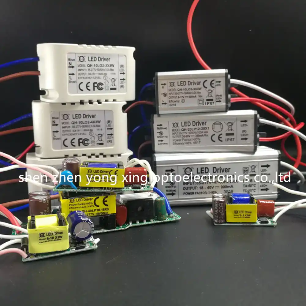 Controlador de LED de corriente constante 1W 3W 5W 10W 20W 30W 50W 100W LED Fuente de alimentación