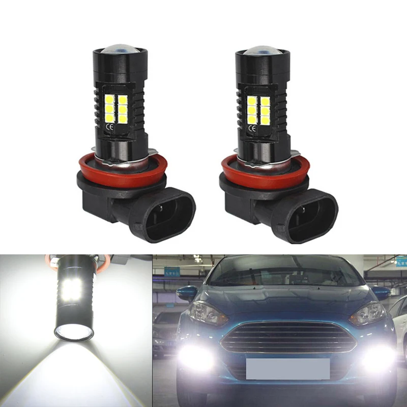 

DOTAATDW 2x H8 H11 LED Fog Light Driving Bulbs For FORD MONDEO MK3 MK4 C-MAX S-MAX FOCUS 01+ FUSION