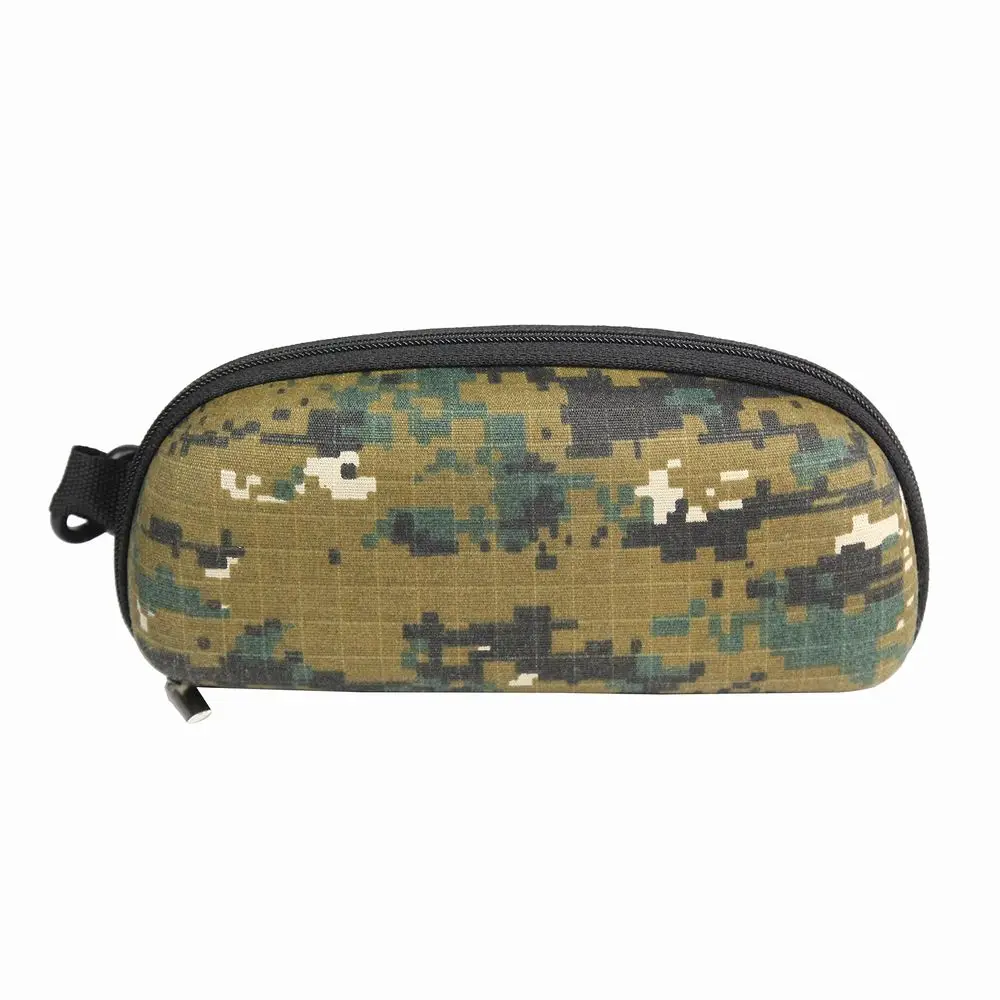 Портативный Чехол для очков, жесткий Тактический EVA Camo Molle, пряжка, солнцезащитные очки, коробка, держатель для очков, сумка для улицы, EDC, спортивные дорожные сумки для мужчин - Цвет: Jungle digital color