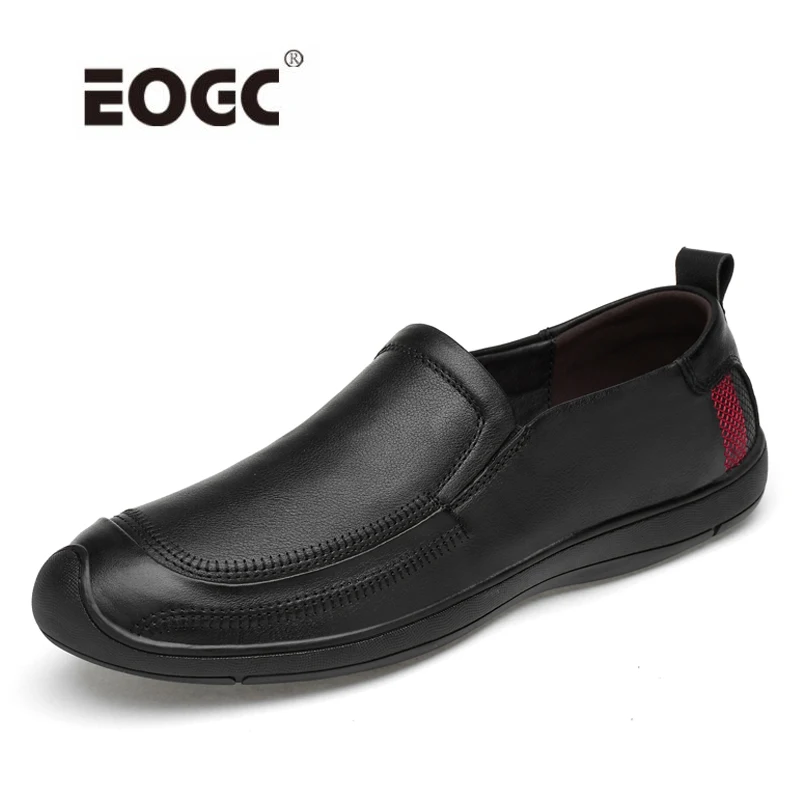 Loafers Alta dark Homens Condução De Slip Brown Mocassins Nova Brown Couro Chegada Flats Qualidade Casuais Moda On light Black Naturais Sapatos BwnSq6