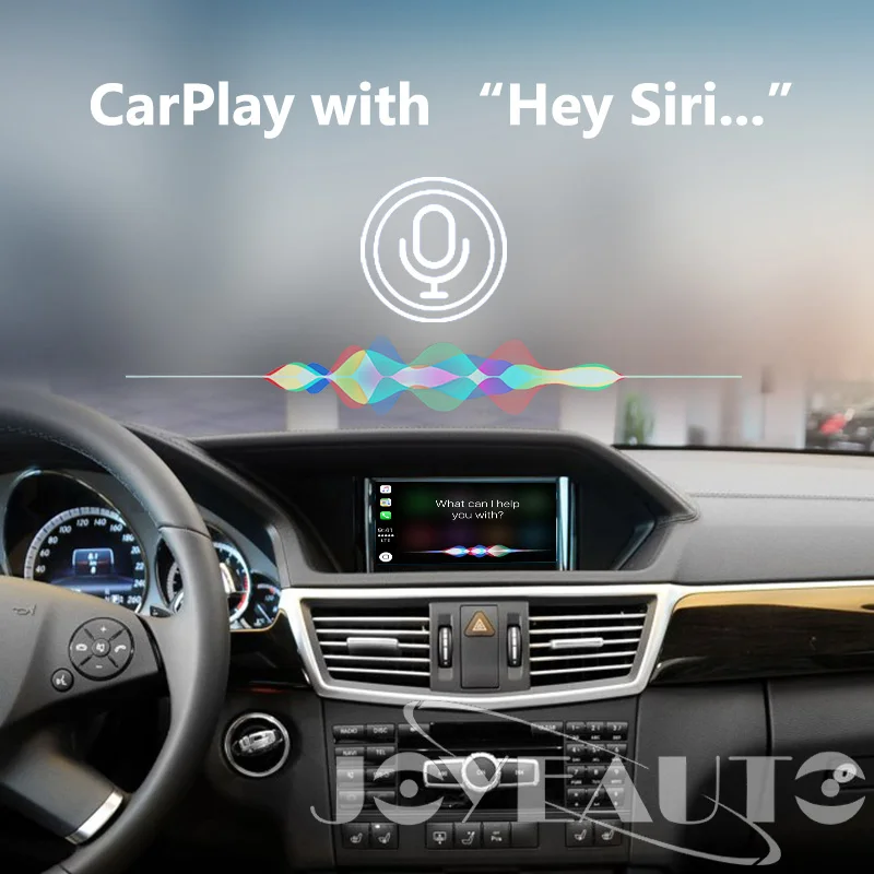 Joyeauto беспроводной Apple Carplay для Mercedes E Class C207 2011 2014 NTG4.5/NTG4.7 модернизация поддержка
