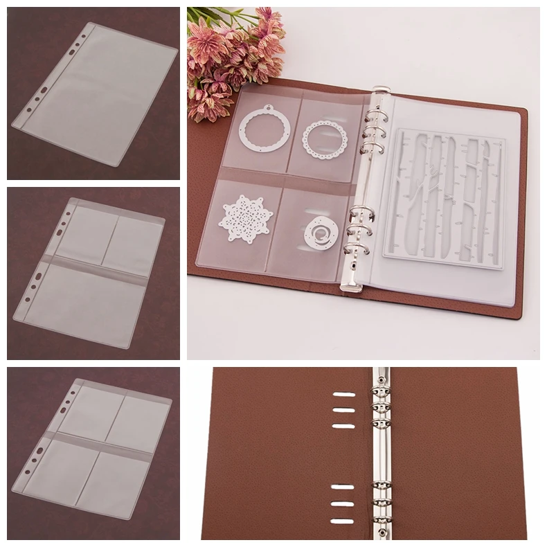 

DIY Scrapbooking Cutting Dies Stencil Storage Book Case Organizer Inner Page Die Cutter Template Books Collections Paper Craft