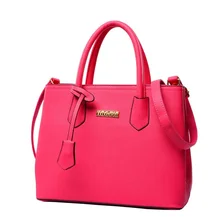 Women Elegant Large Hand Bag Stylish Simple Embossed PU Leather Handbag Fashion Luxury Elegant Ladies Shoulder Bag