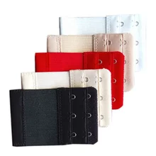 Женский удлинитель для бюстгальтера 3 крючка эластичный бюстгальтер удлинитель крючок для ремней зажим расширитель Регулируемая пряжка для ремня Нижнее белье