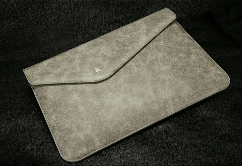 Jisoncase Роскошный чехол из искусственной кожи для Macbook Air Pro retina 13 дюймов ультра тонкий бизнес Винтажный чехол для ноутбука сумки и чехлы