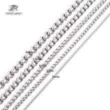 3 0mm Statement stainless steel necklace men vintage long pendant necklace chains women fashion font b