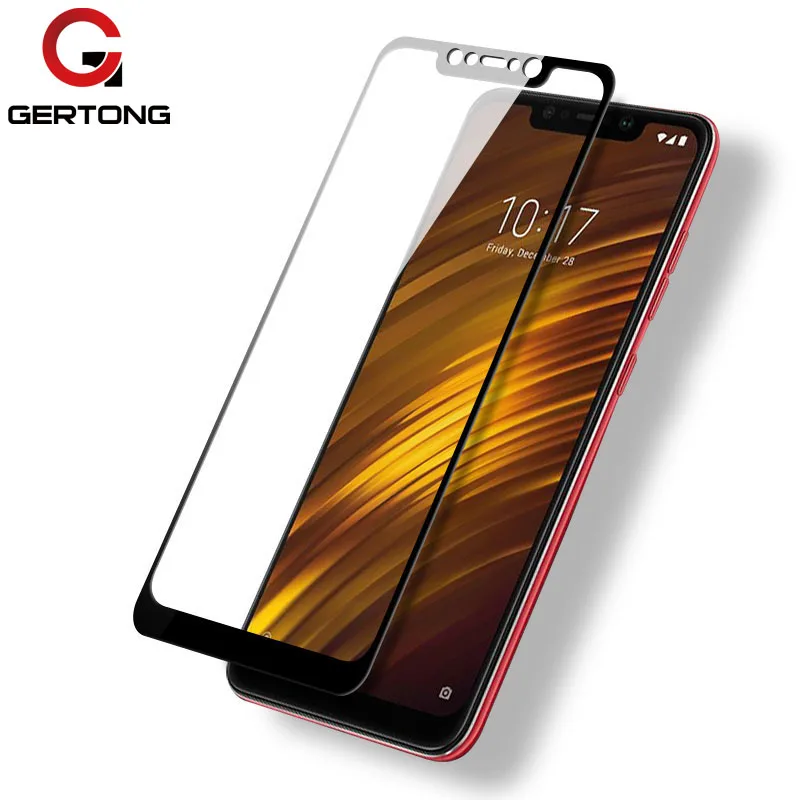 

GerTong Full Screen Protective Tempered Glass For Xiaomi Pocophone F1 9H Protector Film For Xiaomi Redmi Note 6 Pro 6A S2 Glass