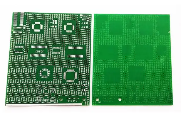 10 шт. pcb manufactur односторонний PCB smt универсальная плата 9*11 см QSOP QFP DIP посылка практика печатной платы DIY 9*11 см