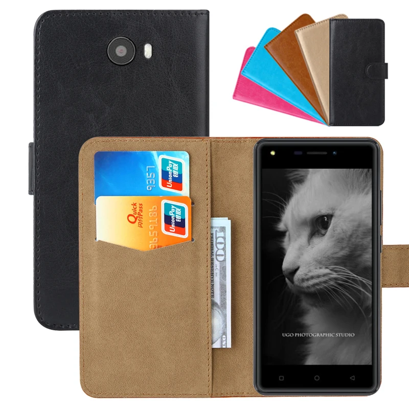 

Luxury Wallet Case For DEXP BL250 PU Leather Retro Flip Cover Magnetic Fashion Cases Strap