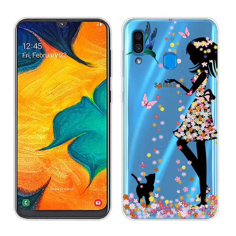 Soft TPU Case for Samsung Galaxy A40 A30 Clear Silicone Back Phone Case for Samsung A50 A10 Cover for A60 A70 SAM-A505F Fundas (6)