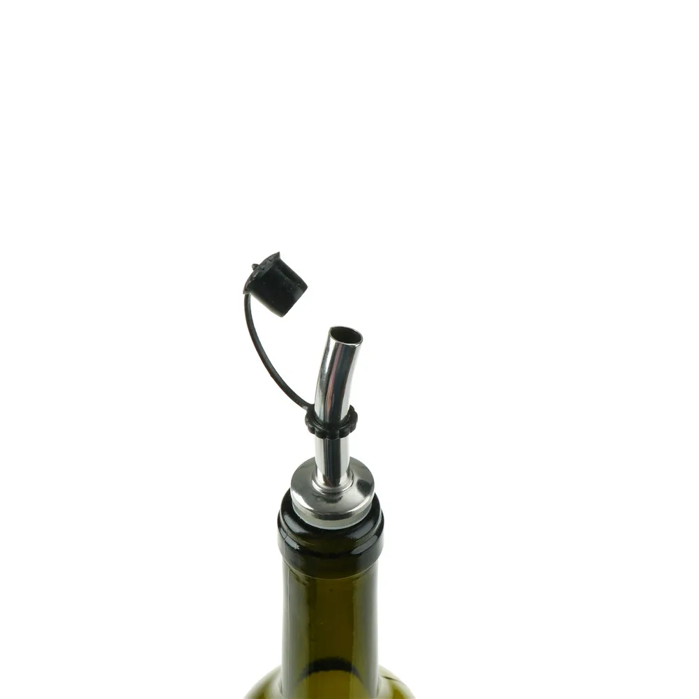 1 PC Stainless Steel Bottle Spout Pourer/Mouth with Stopper Flask Dry