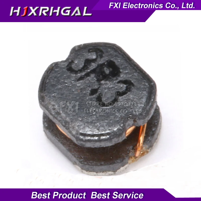 10 шт. CD43 3.3UH (3R3) индукторы проволока рана чип экранированная Катушка