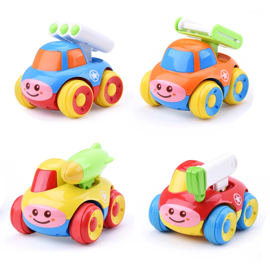 

Anime Cartoon Friction Pull Back Cars Toys For Girls Boys 2-4 Years Old Children Gifts Kids Learning & Education Toys