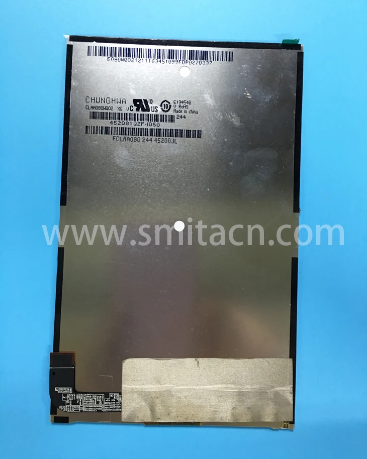 8,0 ''дюймовый TFT ЖК-дисплей Дисплей CLAA080WQ02 Экран Панель