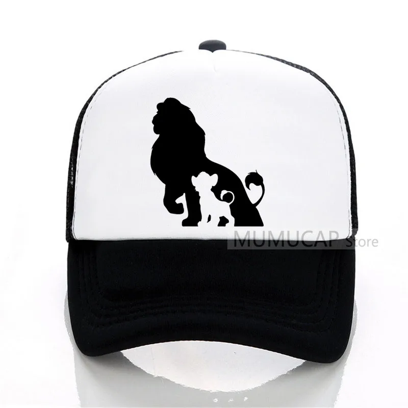 

The Lion King Trucker Caps Lion Funny Hat Cap Men Hakuna Matata Baseball Cap Cool Summer Mesh Net Trucker Cap Hat for Men