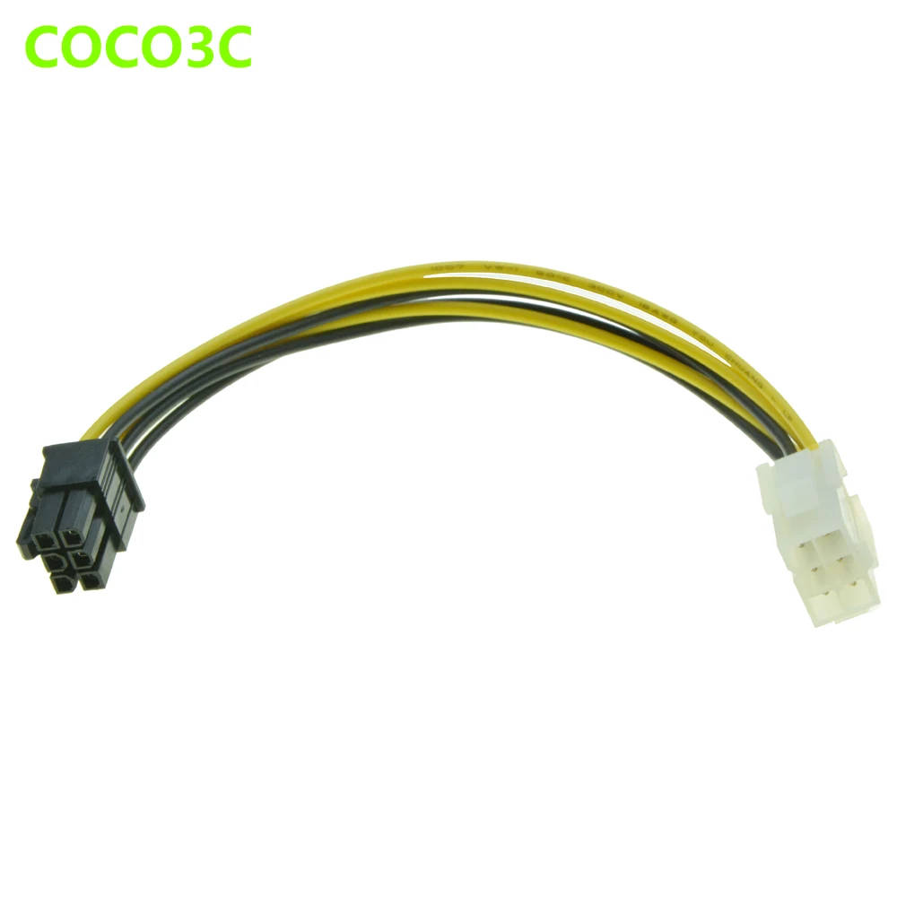 6 контактный разъем PCI express GPU источник питания PSU Удлинительный кабель для PCIe