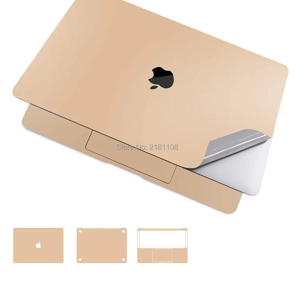 5 в 1 защитная виниловая наклейка крышка для Macbook Air 13 с дисплеем retina верх/низ/тачпад/Palmguard кожа/протектор экрана