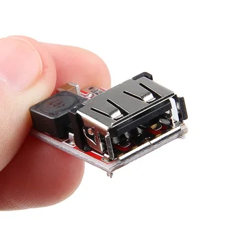 

DC-DC Buck Step Down Module 6-24V 12V/24V to 5V 3A USB Charger Module