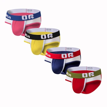 

4PCS Men Underwear Briefs Mens Mesh Underpants Cueca Masculina U Pouch Male Panties Mens briefs Underwear Pants