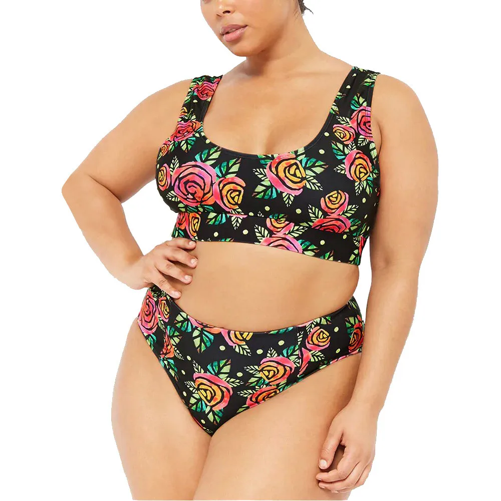 

4XL 6XL Plus Size Swimsuits Push Up Swimwear Women Bathing Suit Large Big Monokini May Swimming Suits For Ladies Beachwear FF5