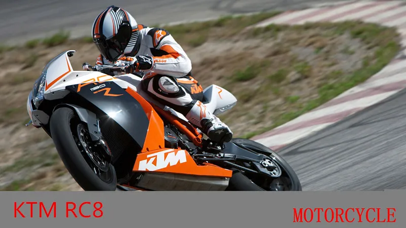 JOYCITY 1 12 Scale Simulation Die Cast model motorcycle toy KTM RC8 Delicate children s toys