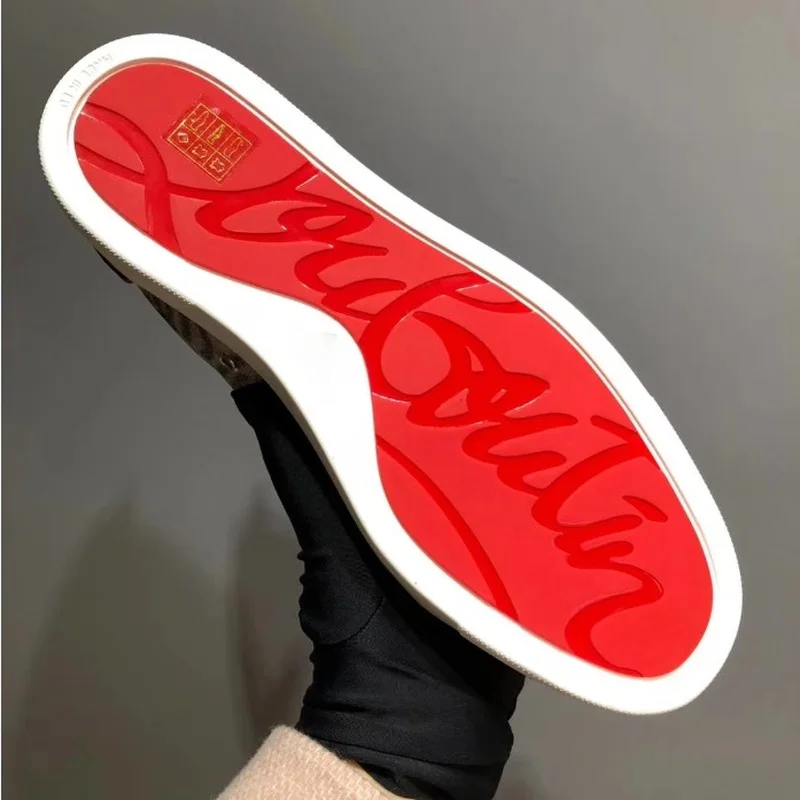002 Andgz Imprimé Rouge bas Rivets Mocassins Cuir up Homme 001 Pour Cl Chaussures Vache De Dentelle Sneakers Léopard Cheval Plat Cheveux Fond En Coupe Loisirs 2018 4wq8XX